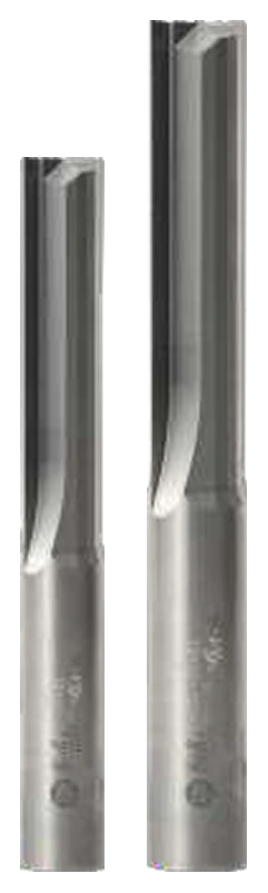 2 Flute Straight End Mill — Solid Carbide catalog illustration