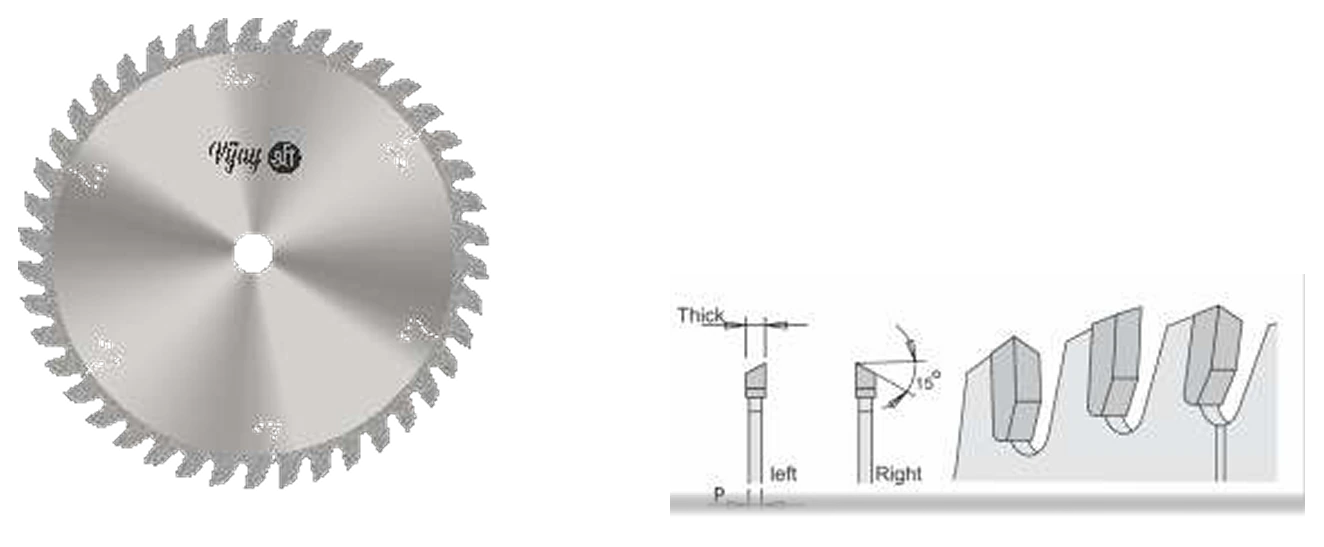 Carbide Tipped Thin Kerf Saw Blades catalog illustration