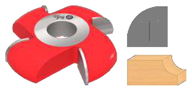 Half Radius Cutter catalog illustration