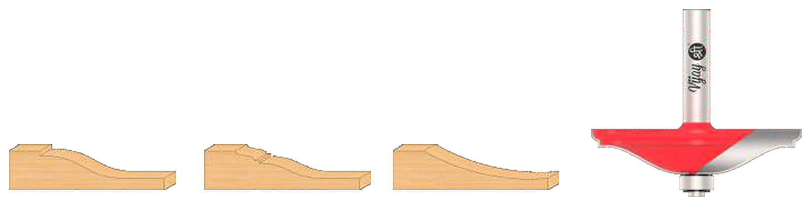 Raised Panel Router Bits catalog illustration