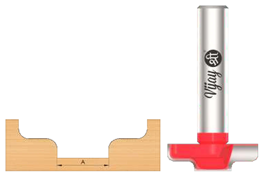 Step Ogee Tool catalog illustration