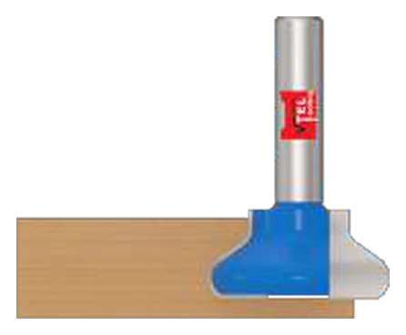 T.C.T Brazed J Profile Cutter — Router catalog illustration