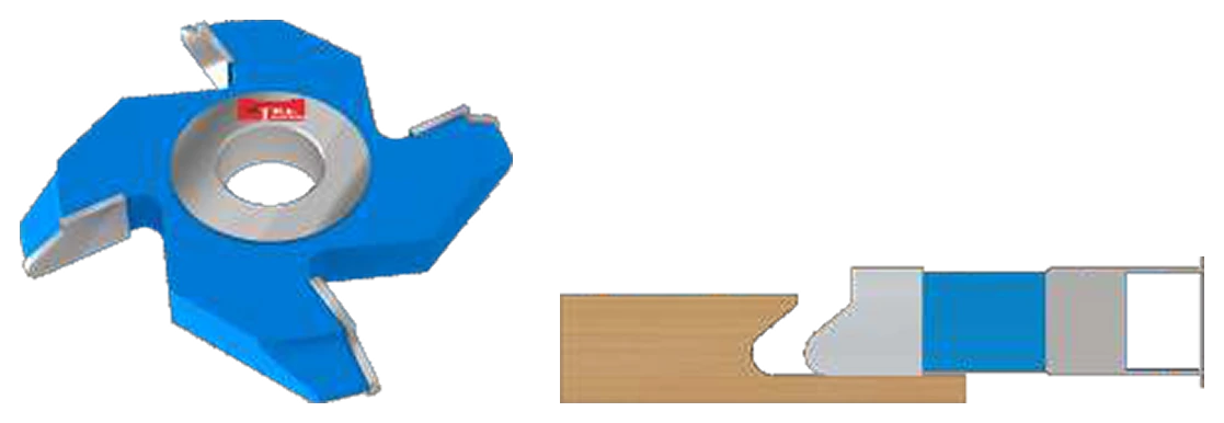 T.C.T Brazed J Profile Cutter — Spindle Moulder catalog illustration