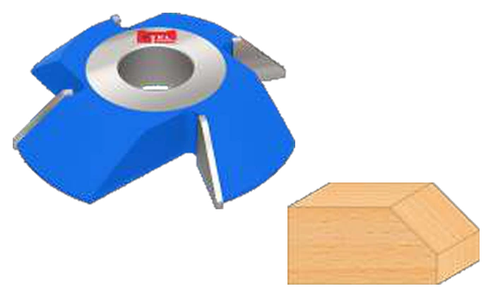 T.C.T Chamfer Milling Cutter 45° catalog illustration