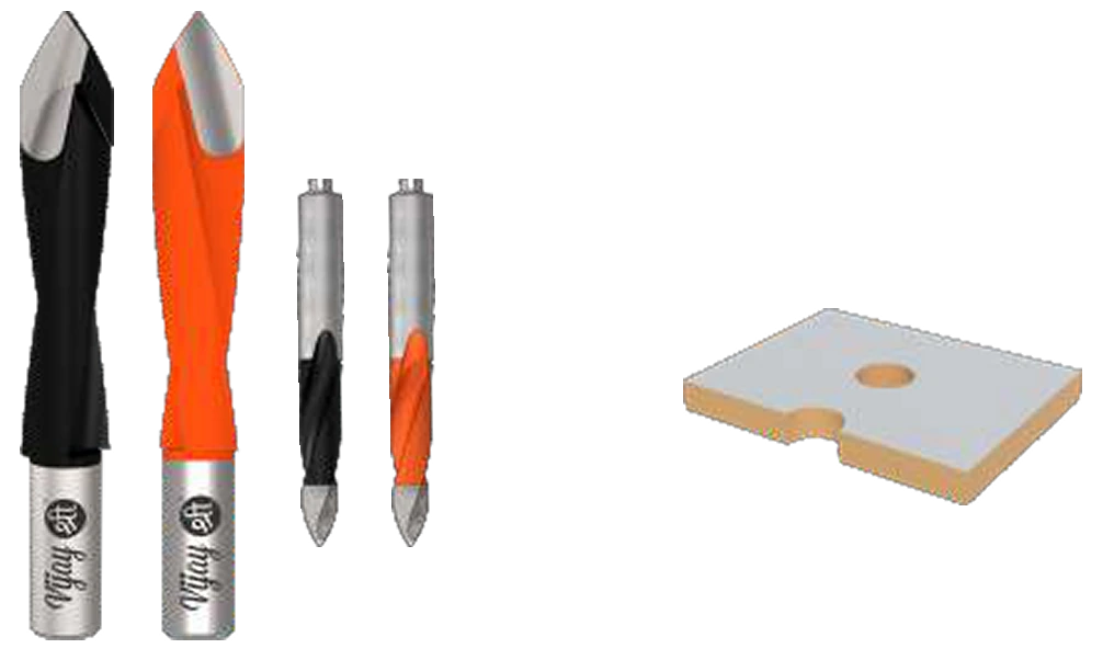 Through Hole Bits catalog illustration