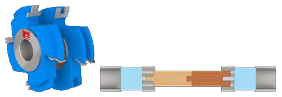 Tongue & Groove Cutter Head Set catalog illustration