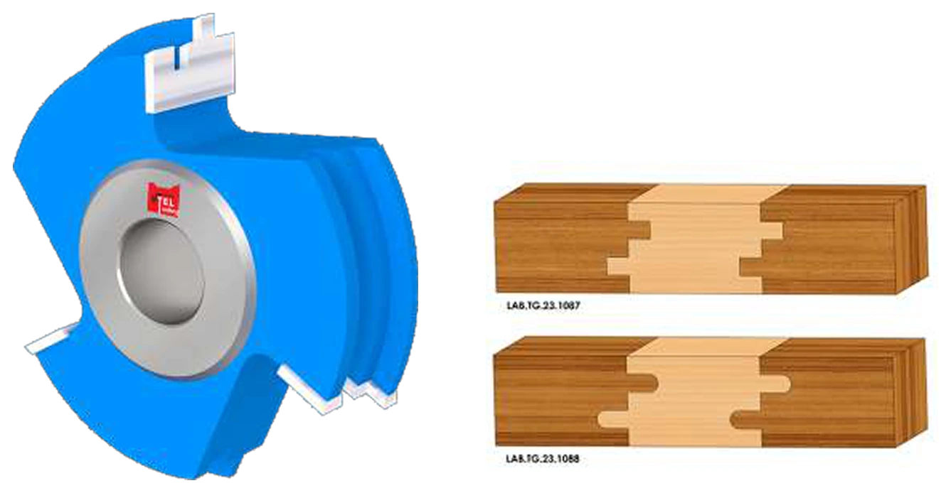 Tongue & Groove Cutter Head catalog illustration