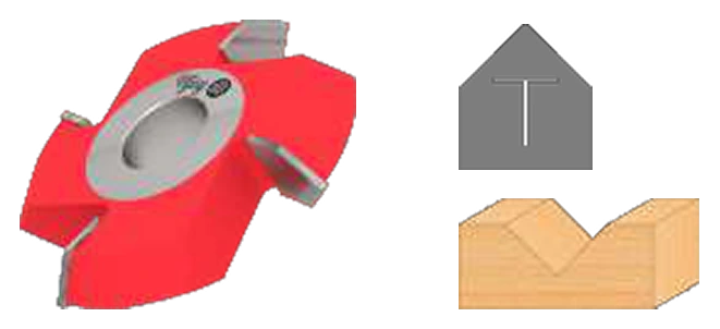 V Groove Cutter catalog illustration